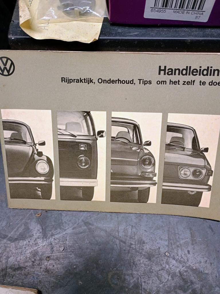 Verschillende handleidingen en instructieboekjes VW oldtimer, Ophalen of Verzenden