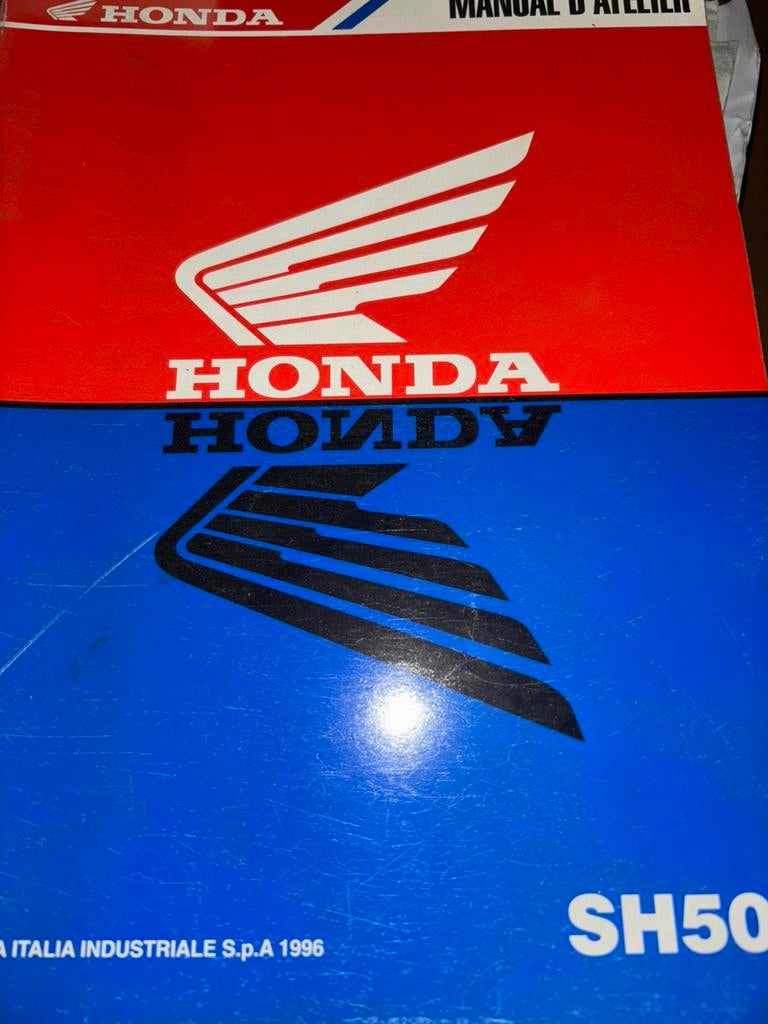 Manuel d'atelier du scooter Honda SH50 Scoopy 1996, Enlèvement ou Envoi, Honda