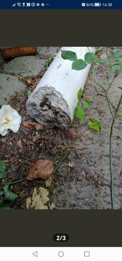 Beton paal betonnen paal steunpaal, Tuin en Terras, Ophalen, Zo goed als nieuw