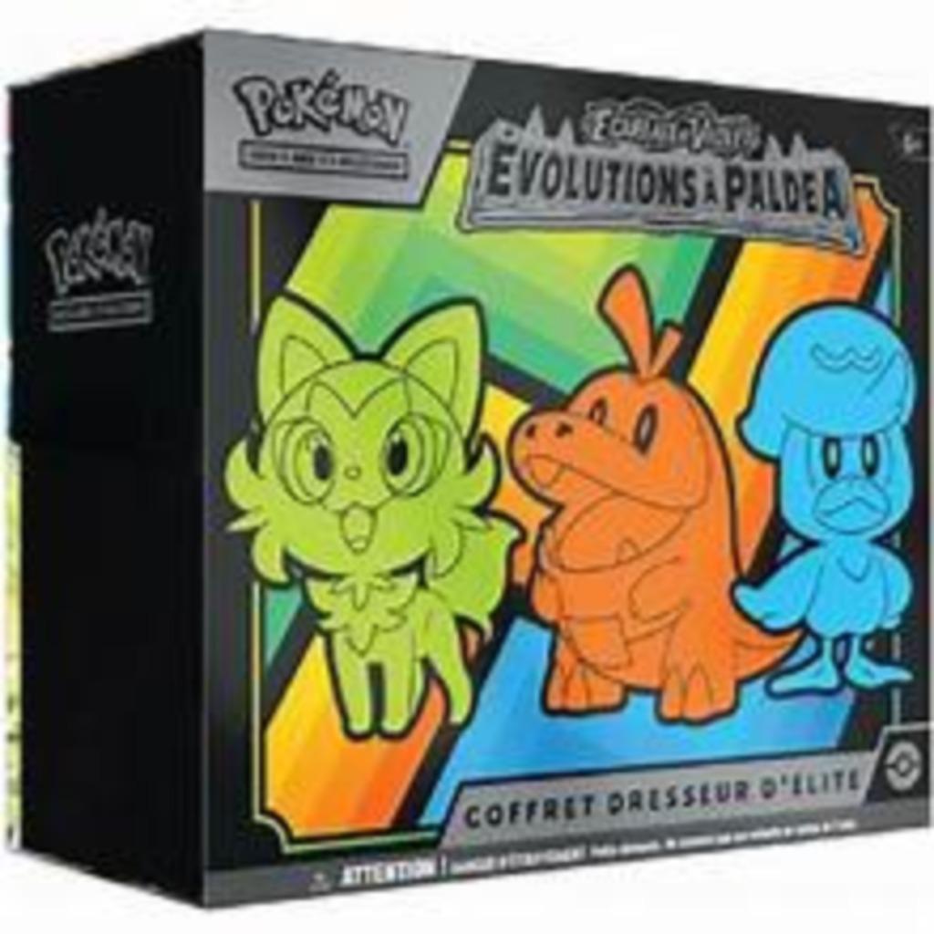 Pokémon - Coffret ETB Evolutions à Paldéa à 149€, Enlèvement, Neuf, Booster box, Foil