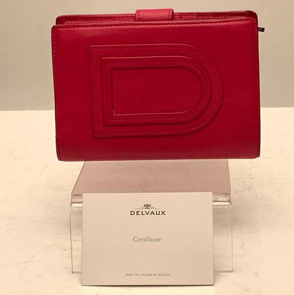 Delvaux portefeuille. Meer Delvaux en Louis Vuitton te koop., Enlèvement ou Envoi