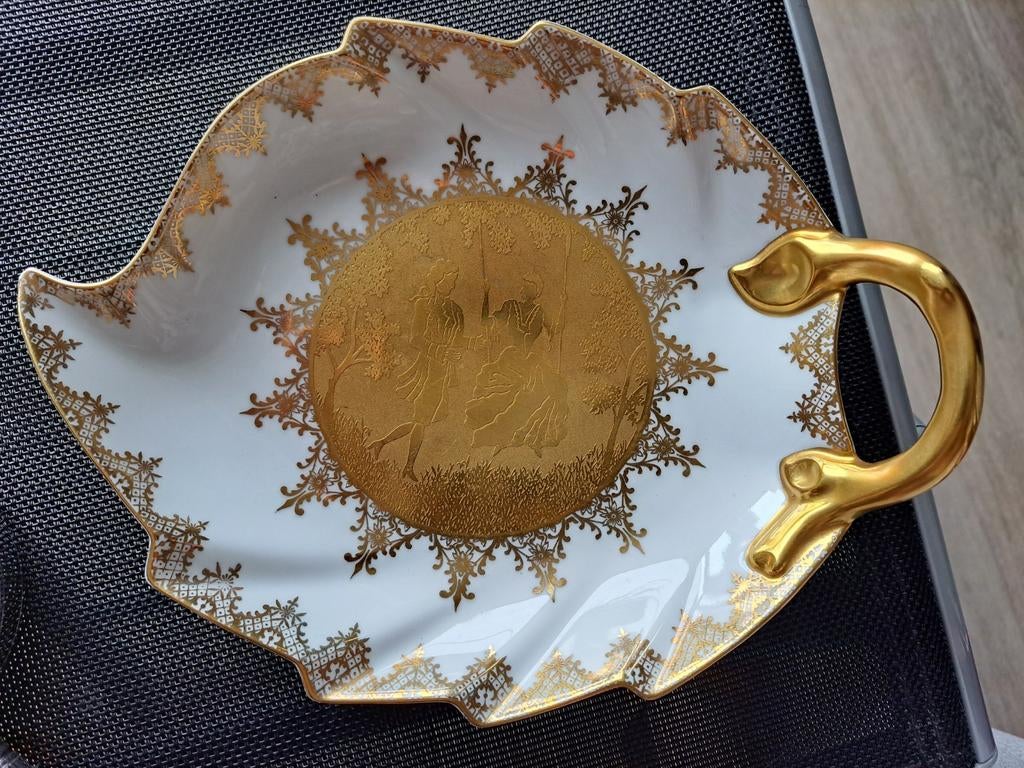 Karlsbader porselein schaal, Antiquités & Art, Enlèvement