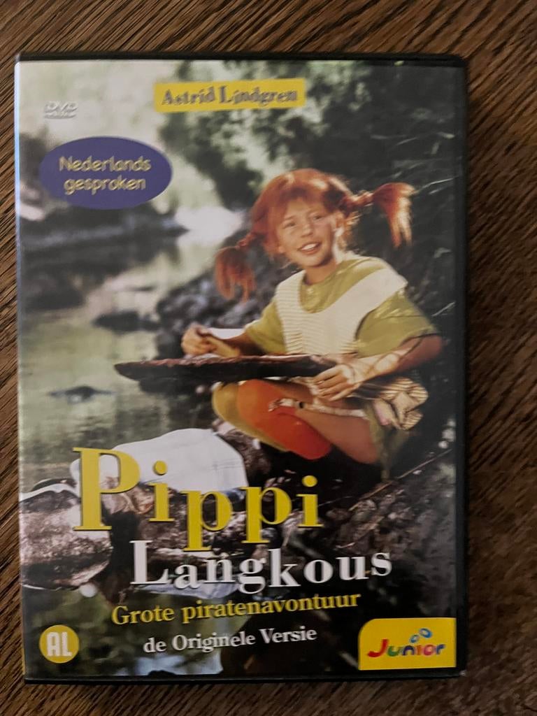 DVD Pippi Langkous, Cd's en Dvd's, Ophalen of Verzenden, Zo goed als nieuw