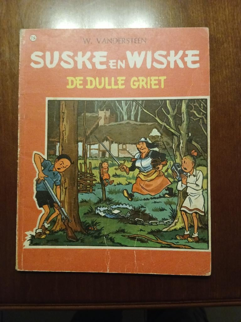 Suske et Wiske VK78 La fille ennuyeuse, Livres, Enlèvement ou Envoi, Willy Vandersteen, Une BD, Utilisé