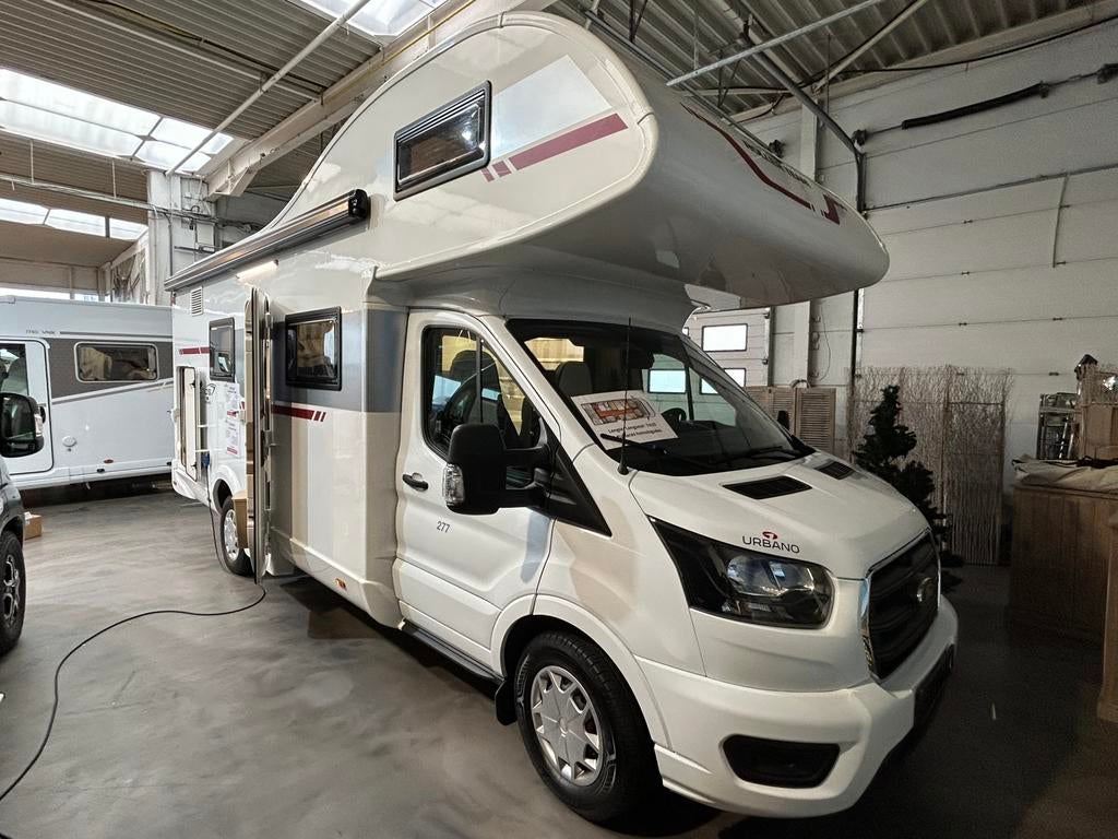 Roller Team 277M, Caravans en Kamperen, Mobilhomes, Alkoof, TV, Bedrijf, Ford