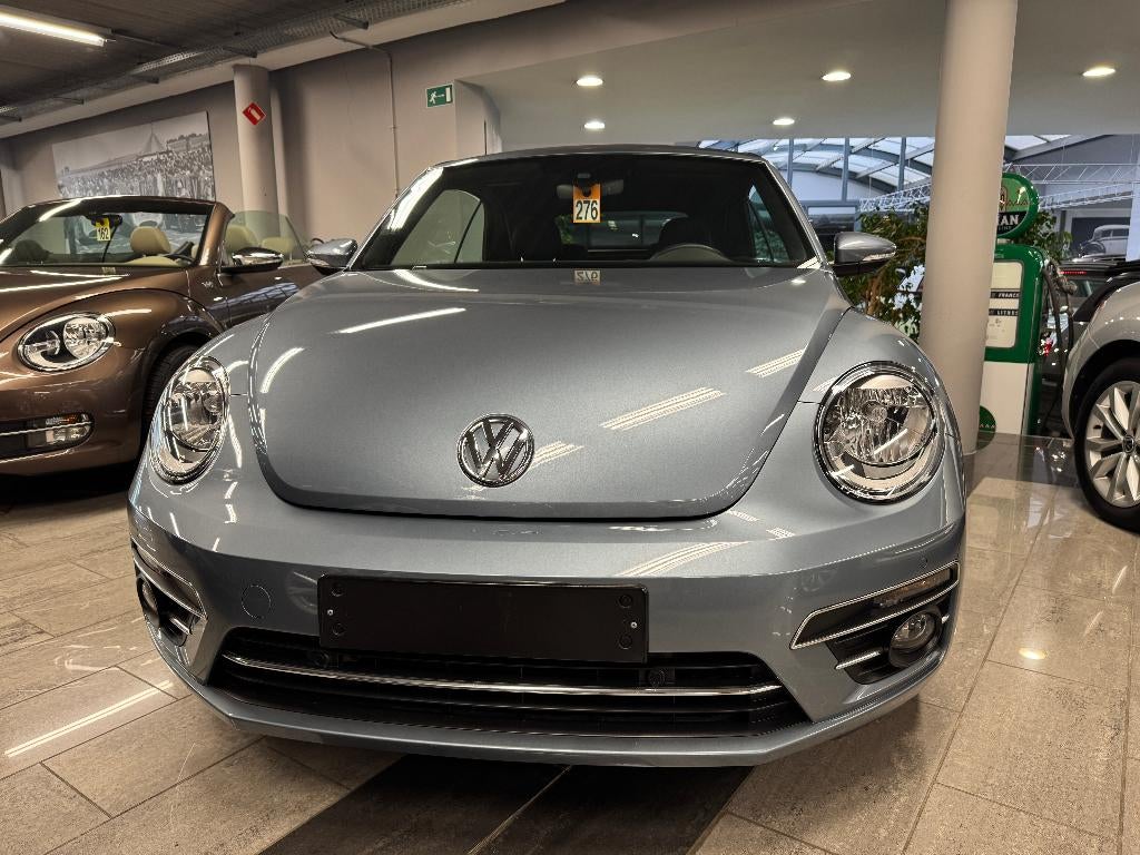 Volkswagen New Beetle blauw metalen DSG Cab 1.2 TSI, 4 zetels, Stof, 4 cilinders, Cabriolet