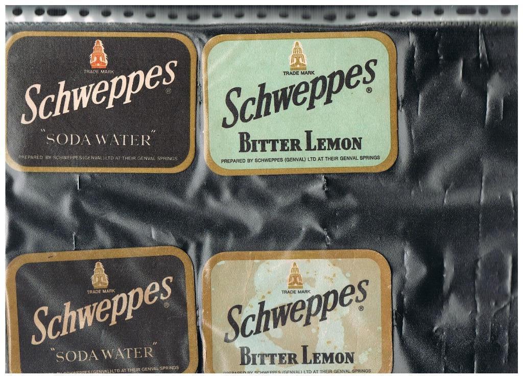 FEUTRE SCHWEPPES, Collections, Envoi, Comme neuf, Sous-bock