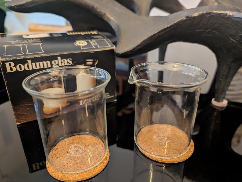 Bodum vintage room- en suikerkan Chambord, Antiquités & Art, Enlèvement ou Envoi