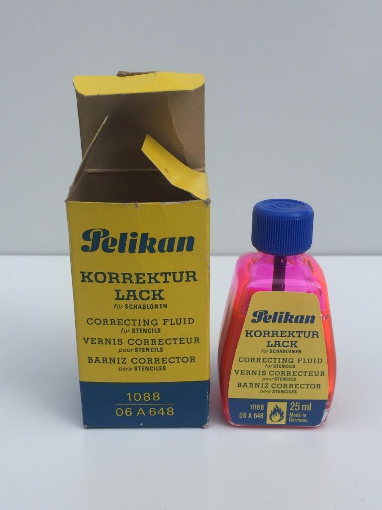 Pelikan 1088-06 A 648 correctielak voor stencils 25ml, Ophalen of Verzenden, Overige typen