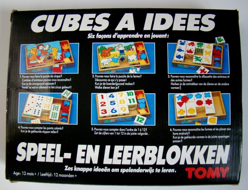 Tomy : Speel- en Leerblokken, voor peuters va 12 mnd, Enlèvement ou Envoi, Comme neuf, Puzzles