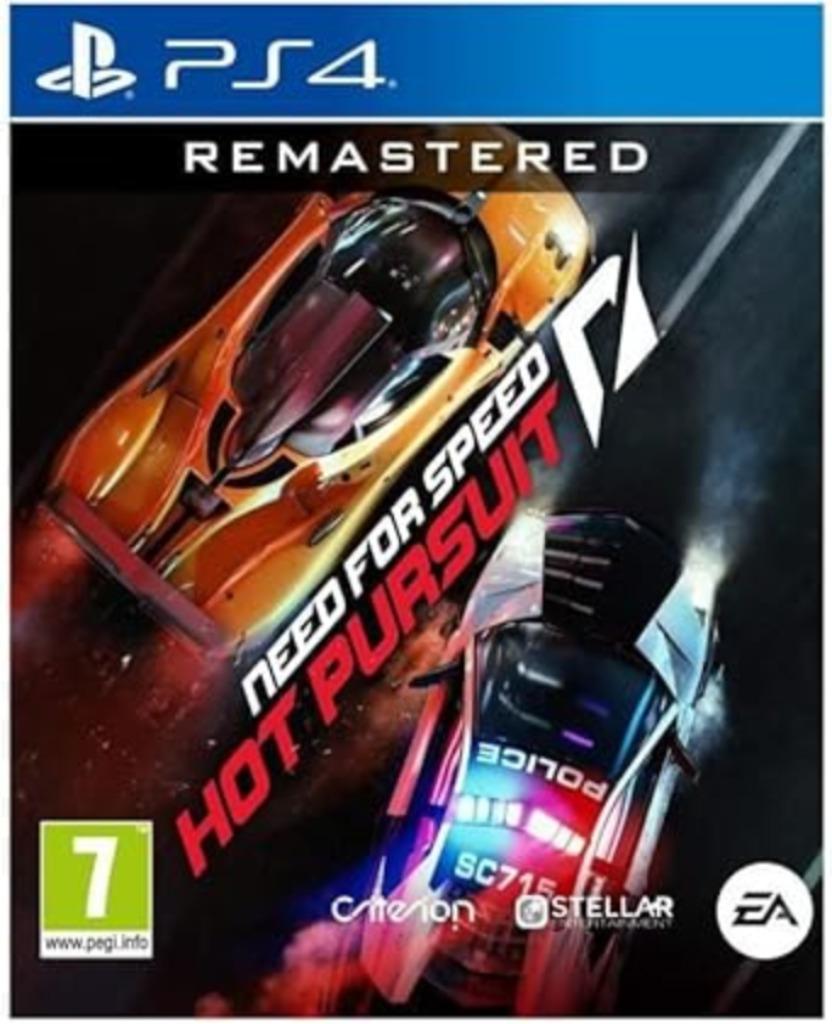 Need For Speed Hot Pursuit Remastered PS4 LIVRAISON GRATUITE, Neuf, Online, À partir de 7 ans, Course et Pilotage