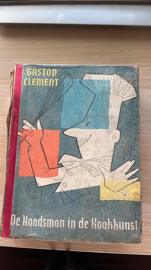 Kookboek vintage Gaston Clement, Boeken, Ophalen of Verzenden, Gelezen