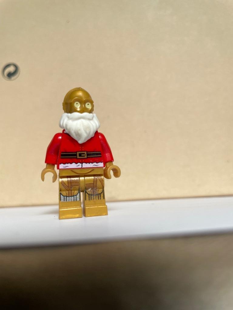 Lego Star Wars mini figure Santa C-3po, Ophalen, Zo goed als nieuw, Lego