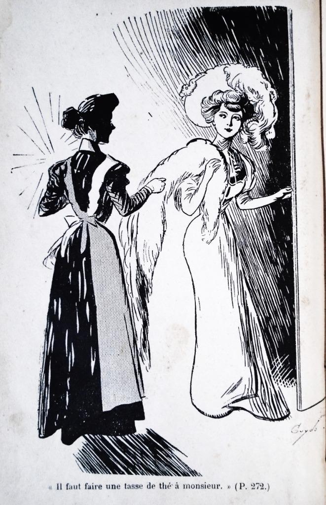 Nos domestiques, illustrations de Guydo - 1907 - Jean Drault, Enlèvement ou Envoi, Utilisé, Cabaret, Jean Drault (1866-1951)