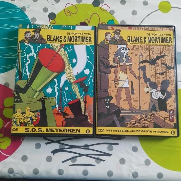 BLAKE & MORTIMER : 2 DVD comme NEUF. TRES RARE.*TOP*, Enlèvement, Autres personnages, Comme neuf, Autres types