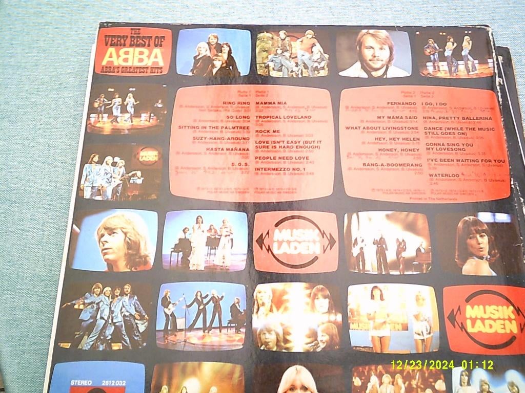 ABBA – The Very Best Of ABBA (ABBA's Greatest Hits)LP, Cd's en Dvd's, Vinyl | Pop, Ophalen of Verzenden, Zo goed als nieuw, 12 inch