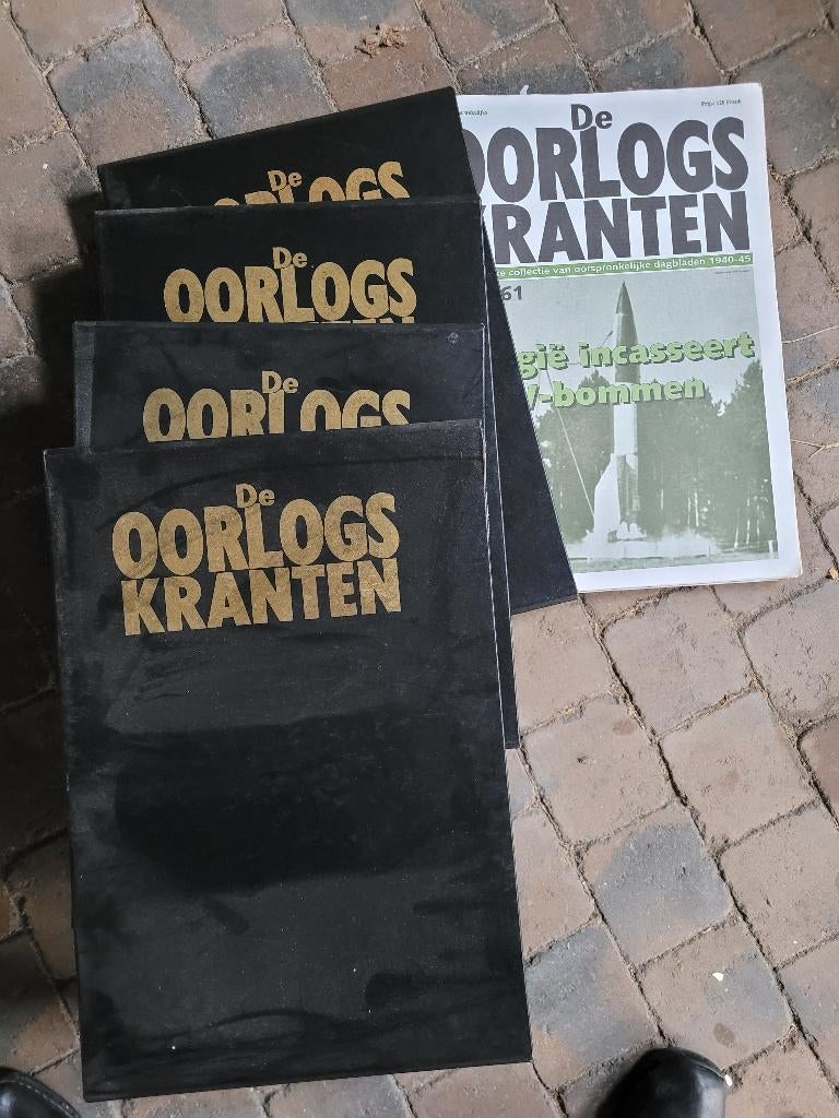 oorlogskranten, Ophalen, Krant