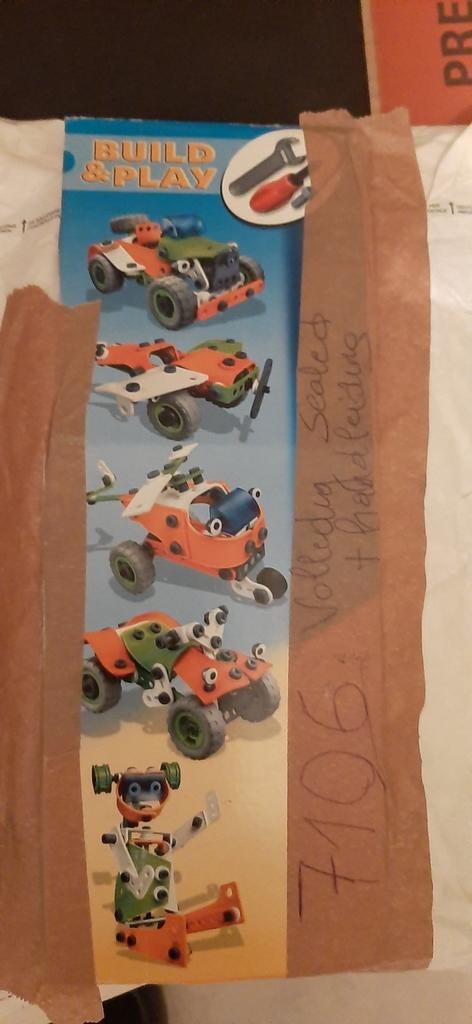 Meccano build and play 7106, Ophalen of Verzenden, Zo goed als nieuw