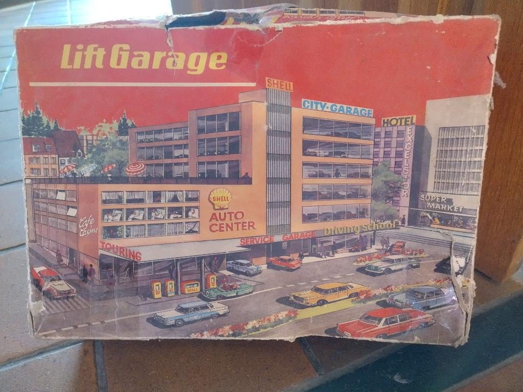 garage ascenceur technofix 308 jouet métal, Antiquités & Art, Enlèvement