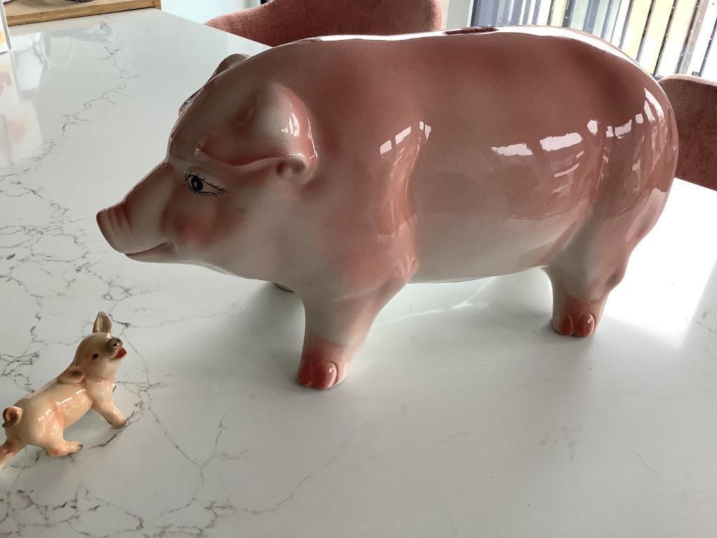 Italiaans slagerij varken ! Gemerkt !, Ophalen