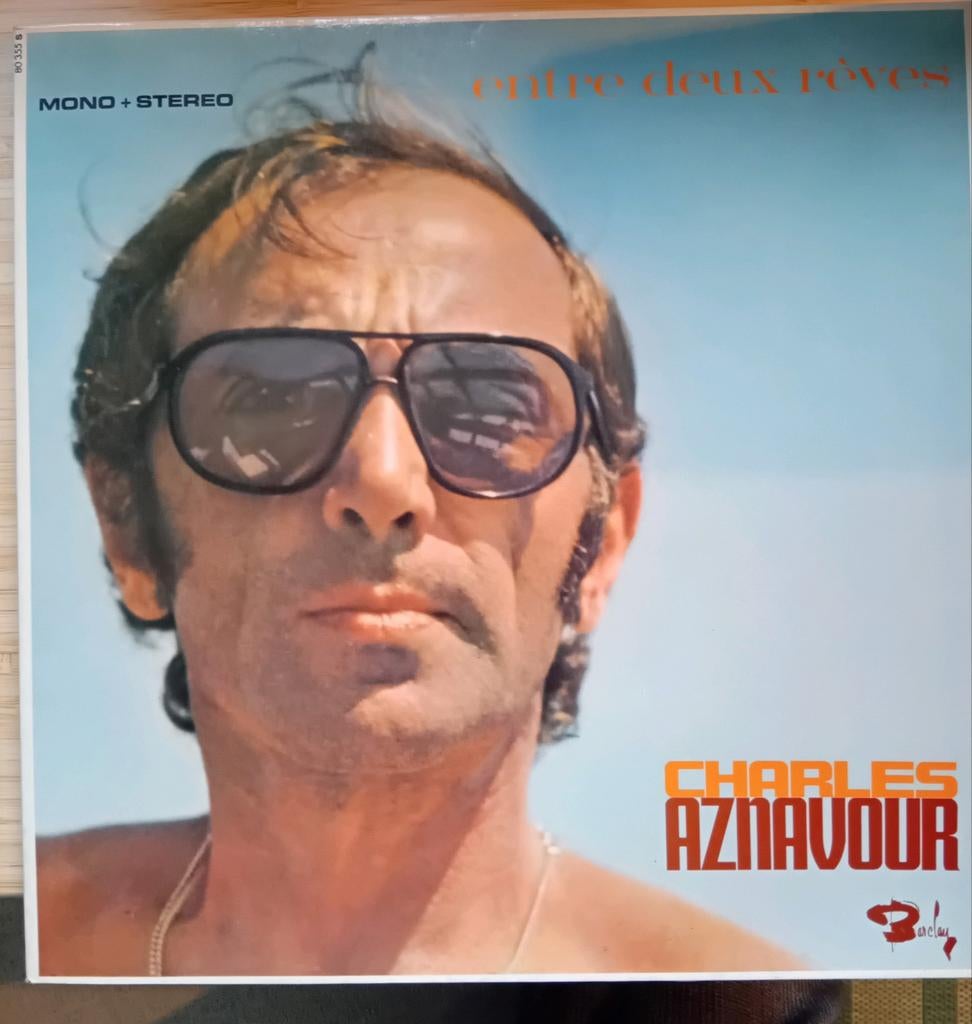 Vinyle : Charles Aznavour : Entre deux Rêves, édition origin, Enlèvement ou Envoi, Comme neuf, 12 pouces