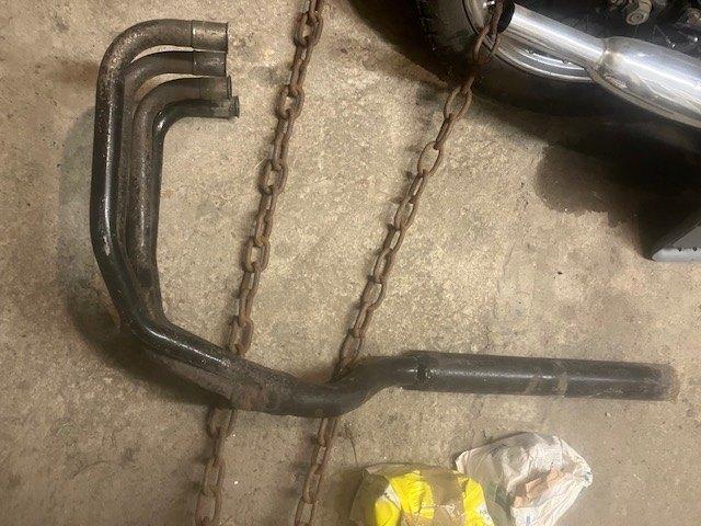 Honda CB 350 F Marving 4-in-1 uitlaat, Motoren, Onderdelen | Oldtimers, Ophalen, Gebruikt