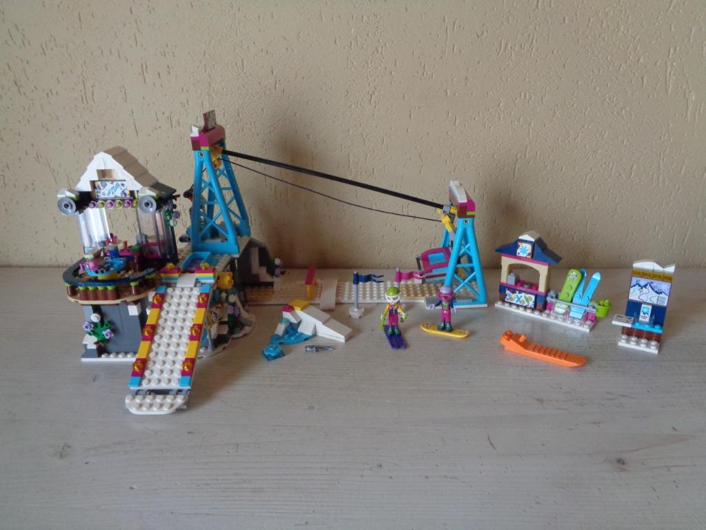 LEGO Friends Wintersport Skilift - 41324, Enlèvement ou Envoi, Utilisé, Ensemble complet, Lego