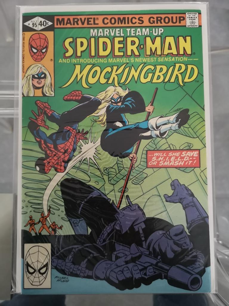 Marvel Team-Up #95 (1st Mockingbird), Comics, Enlèvement ou Envoi, Comme neuf