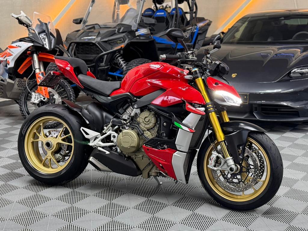 DUCATI STEETFIGHTER V4S * GARANTIE * 2020 * 8.900 km, Motoren, Motoren | Ducati, Ducati, Ducati, 4 cilinders, Motorrijbewijs A