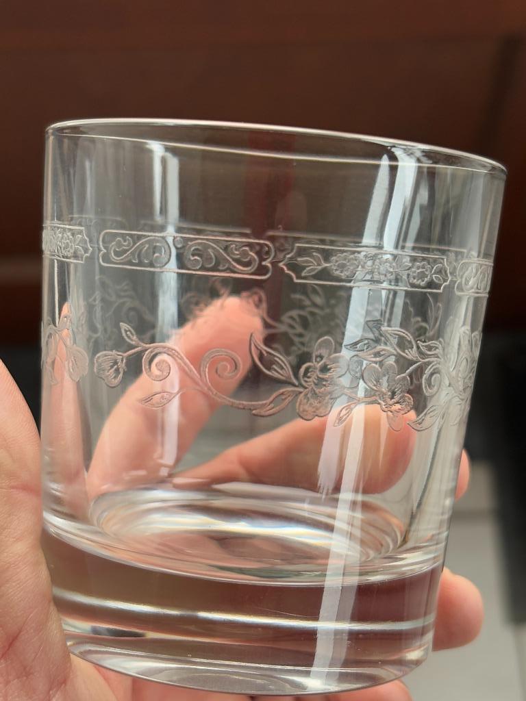 6 whisky glazen cristal d'arques, Antiquités & Art, Enlèvement