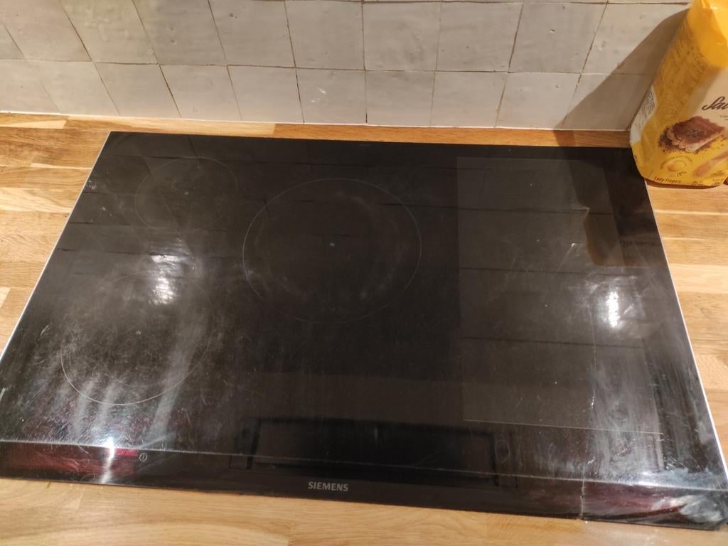 Siemens inductiekookplaat EX875LVC1E/03, Elektronische apparatuur, Kookplaten, Ophalen, Gebruikt, Inductie