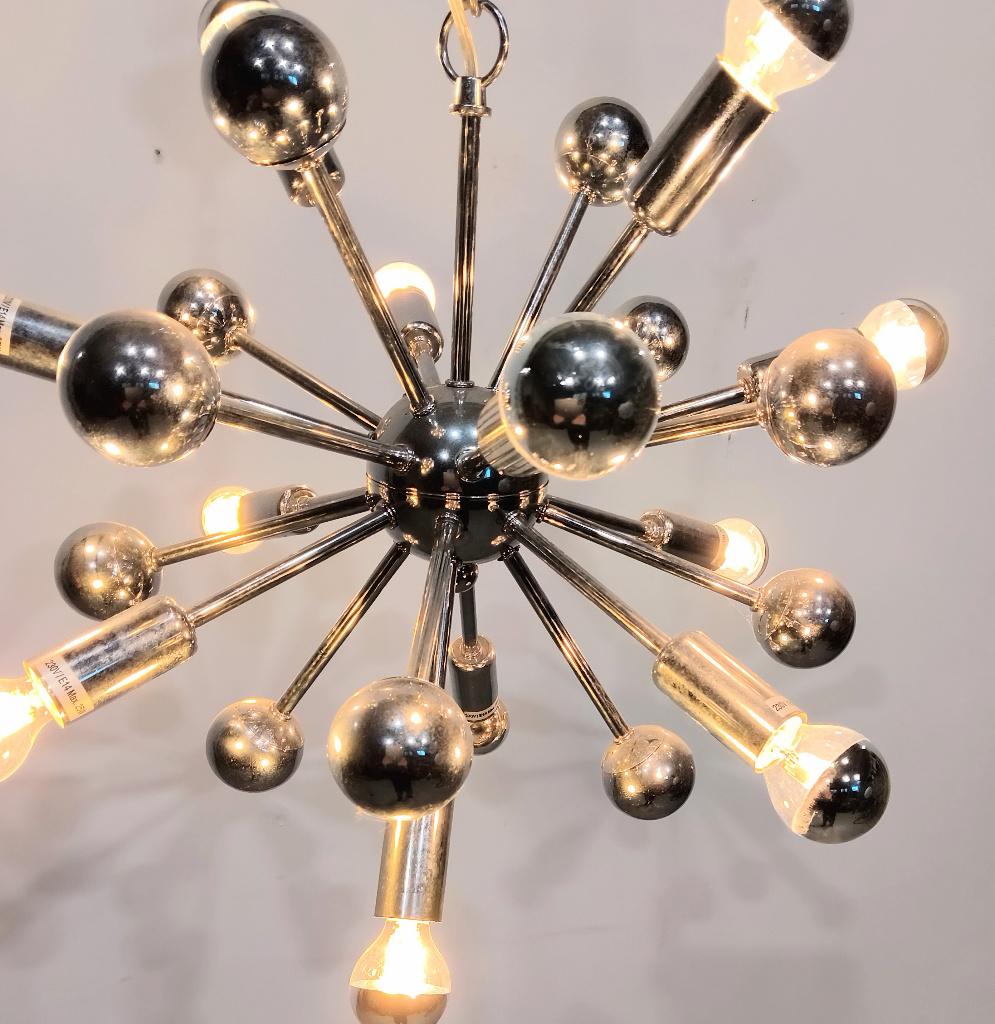 Lustre Sputnik vintage (années 70), Enlèvement, Métal