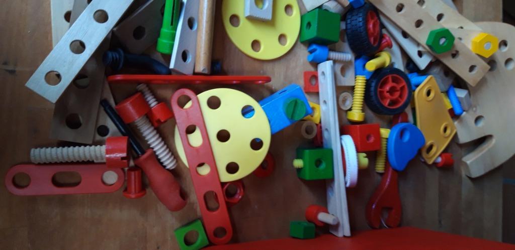 Houten knutselset, Ophalen of Verzenden, Gebruikt, Knutselen