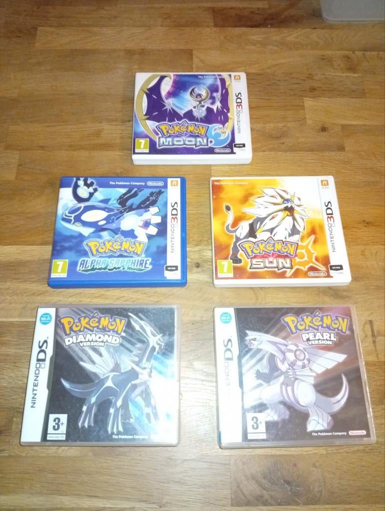 Jeux Pokemon Nintendo DS et 3DS, Consoles de jeu & Jeux vidéo, Enlèvement ou Envoi, Comme neuf