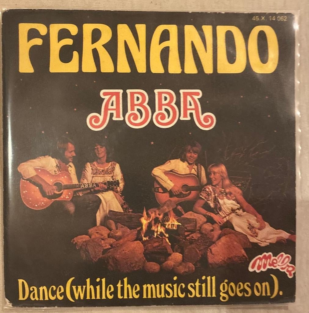 ABBA Fernando, Cd's en Dvd's, Vinyl Singles, Zo goed als nieuw, Single, Dance, Ophalen of Verzenden