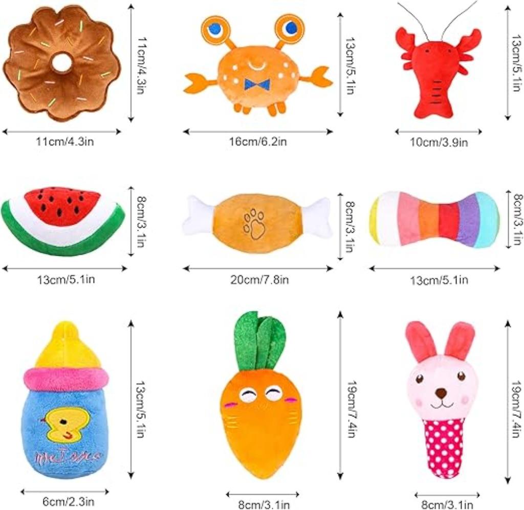 Ensemble de 18 jouets pour chiens LIVRAISON RAPIDE ET GRATUI, Animaux & Accessoires, Neuf, -, -, Envoi