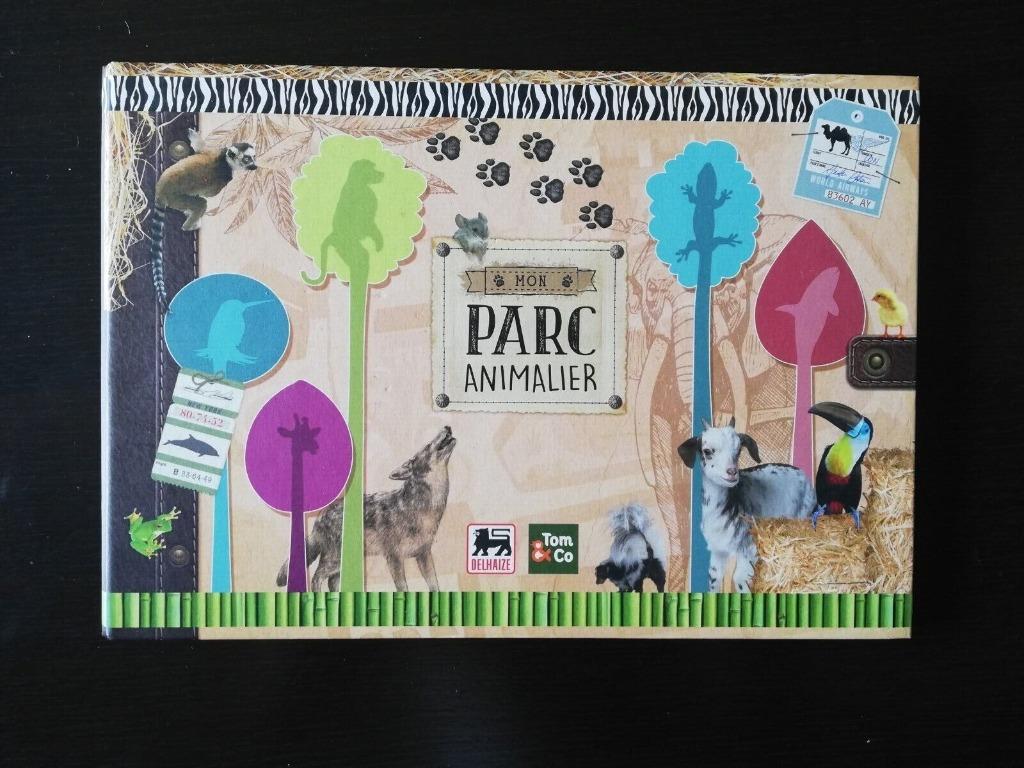 album carte card Delhaize Mon parc animalier / vide, Collections, Enlèvement ou Envoi