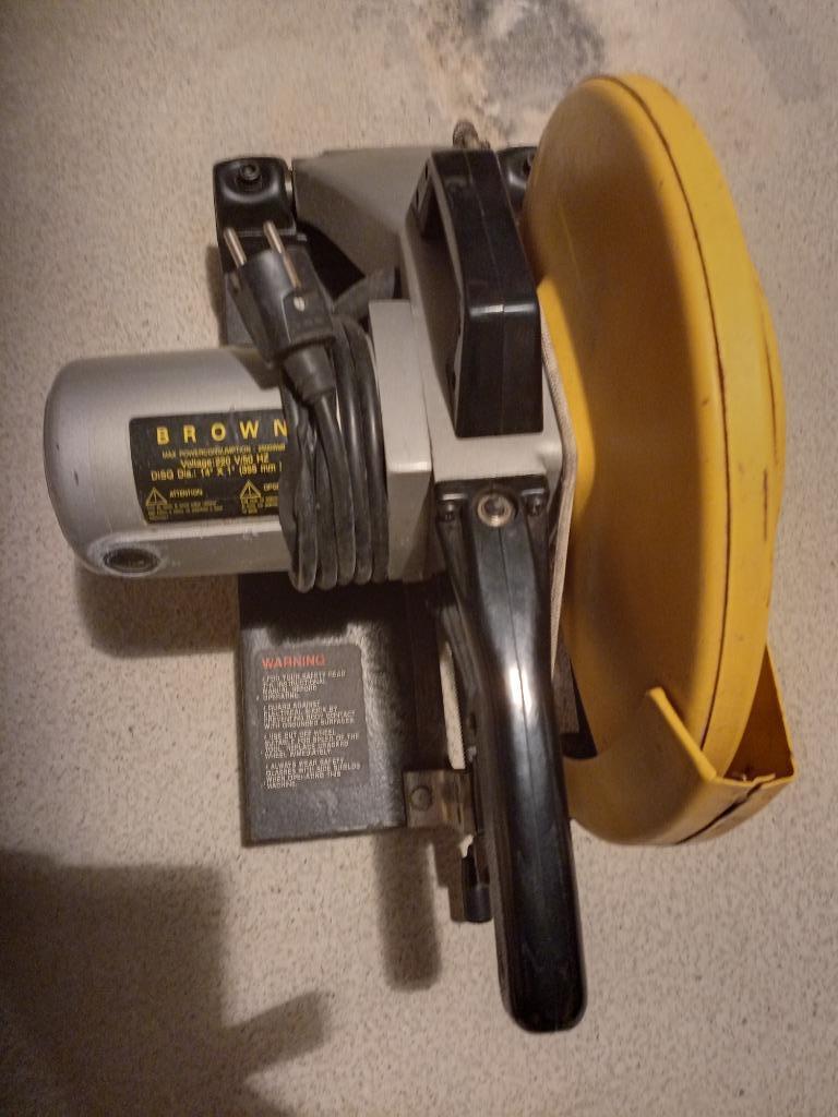 disqueuse, Enlèvement, Utilisé, 1000 watts ou plus, Meuleuse d'angle