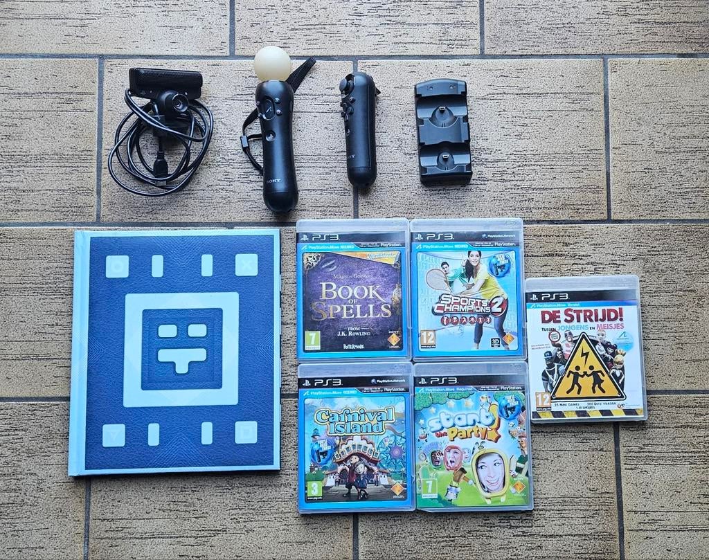 PS3 Move Set Te Koop + Navigation en Move Controller, Games en Spelcomputers, Ophalen of Verzenden, Zo goed als nieuw