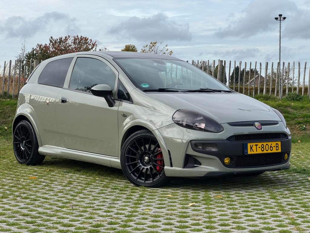 Fiat Punto Evo Abarth 1.4 Turbo – 2011 – 99.100 km, Auto's, Abarth, Voorwielaandrijving, 1160 kg, 4 cilinders, Alcantara