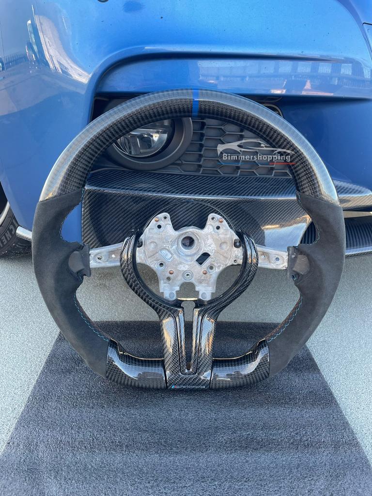 Bmw half carbon, half alcantara stuur, F20 F30 F32 F80 etc, Enlèvement ou Envoi, Neuf, BMW