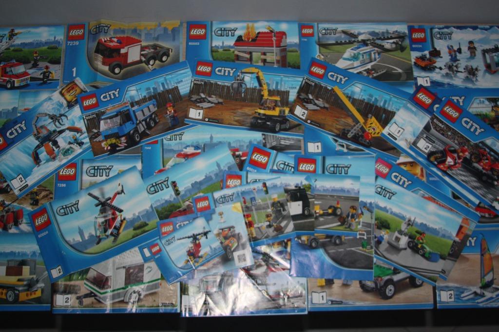 bouwboeken Lego City , per stuk te koop (deel 2), Ophalen of Verzenden, Gebruikt, Lego