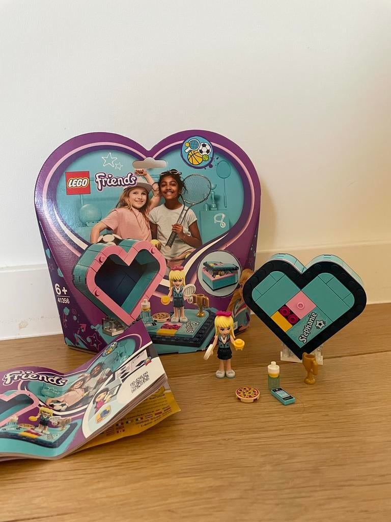Lego Friends - Stephanie’s Heart Box - 41356, Ophalen, Zo goed als nieuw, Complete set, Lego