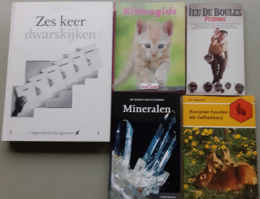 4 hobbyboeken, Enlèvement ou Envoi, Utilisé