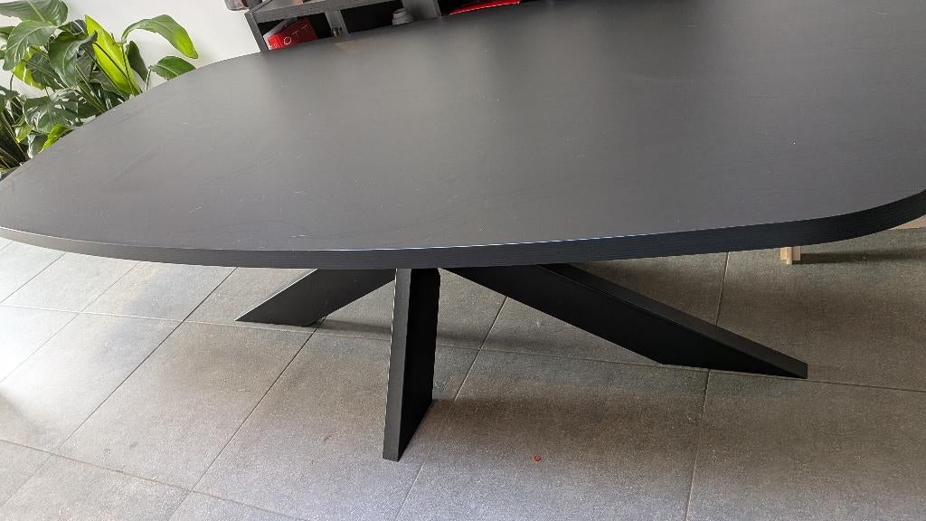 Tafel Raphael 230x119cm - melamine - NOX, Maison & Meubles, Enlèvement, Comme neuf, Métal