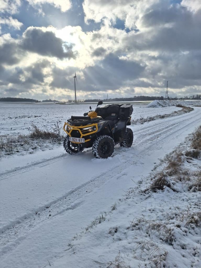 Quad kymco mxu700, Enlèvement