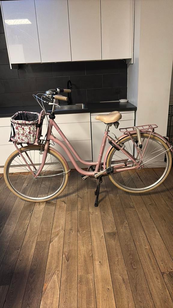Roze damesfiets frappe, Ophalen, 47 tot 50 cm, Versnellingen, Frappe