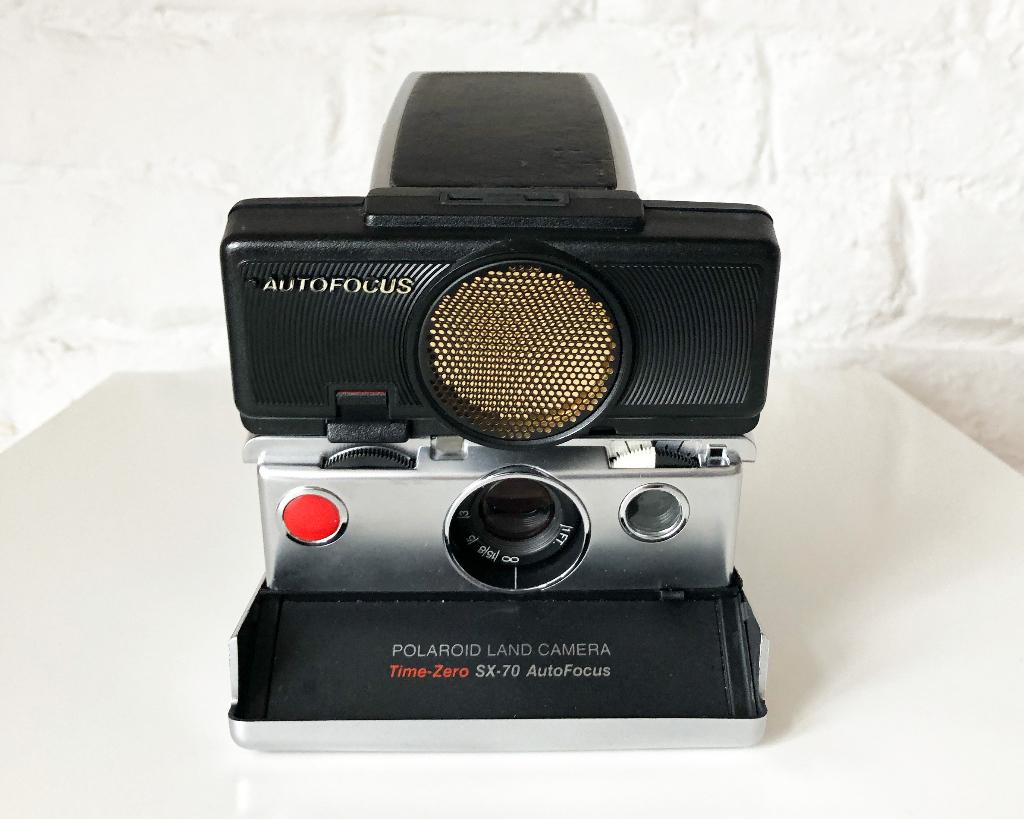 Polaroid Landcamera Time-Zero SX-70 autofocus, Audio, Tv en Foto, Fotocamera's Analoog, Gebruikt, Polaroid, Polaroid, Ophalen of Verzenden