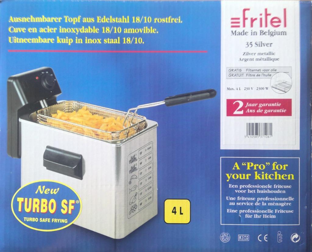 Fritel friteuse 4l, 4 liter of meer, Ophalen, Nieuw
