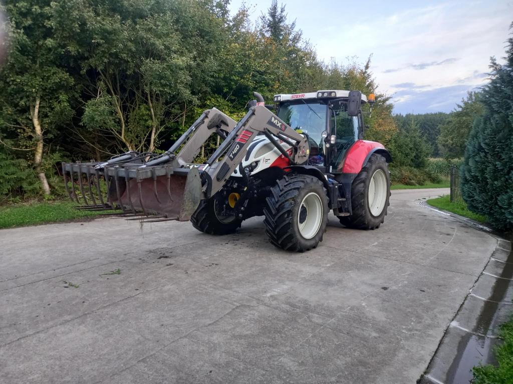Steyr 4145 Profi CVT, Enlèvement